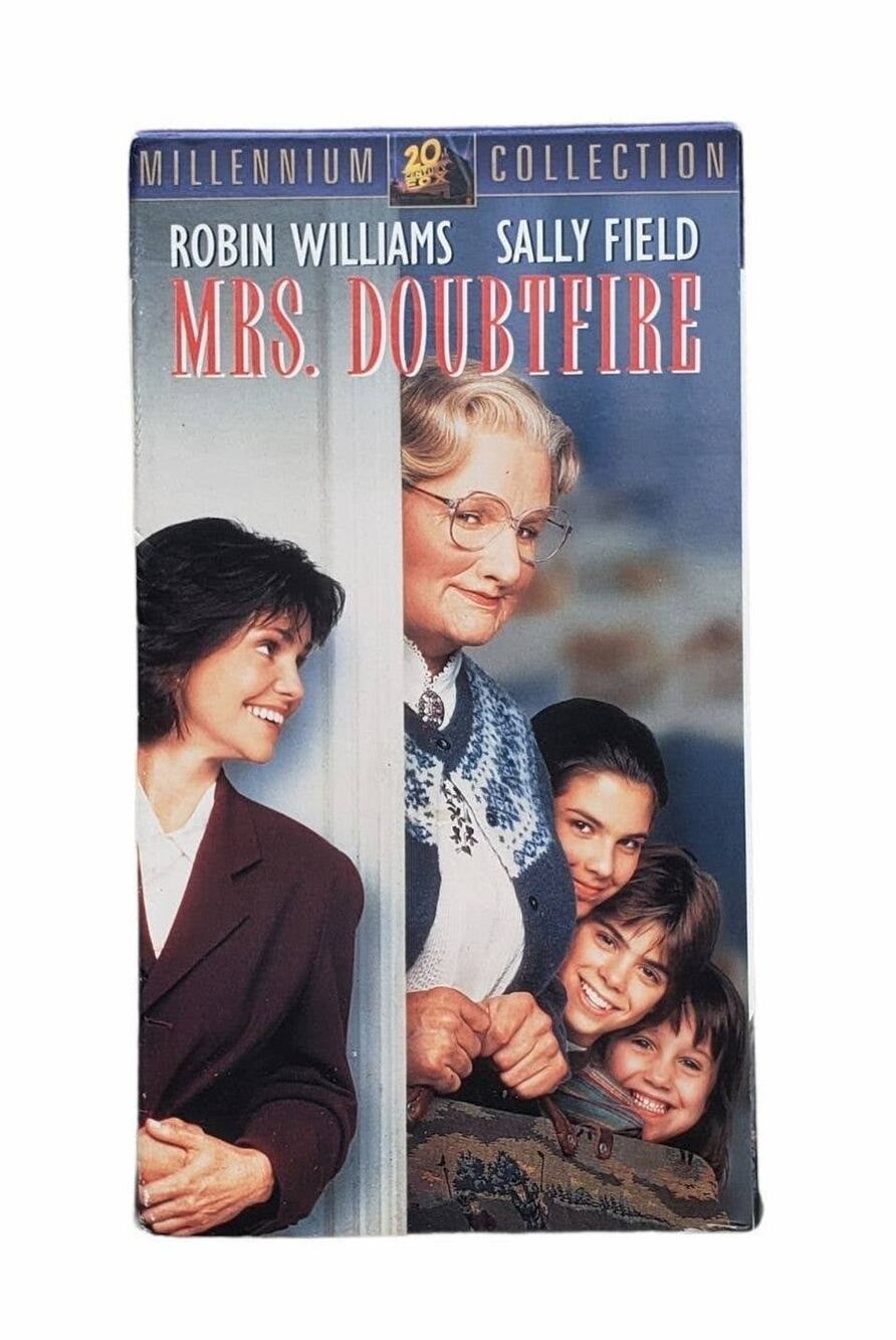 Mrs. Doubtfire Millennium Collection VHS Tape Comedy Movie